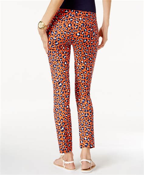 Michael Michael Kors Women's Miranda Printed Skinny Pants 